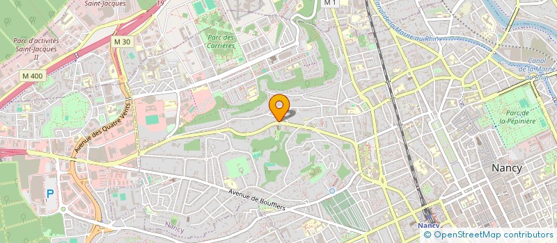 localisation de l'entreprise LES JARDINS DE SAINT MANSUY ET PAR ABREVIATION LJSM  NANCY