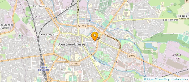 localisation de l'entreprise LES JARDINS DE SAMARA à BOURG-EN-BRESSE