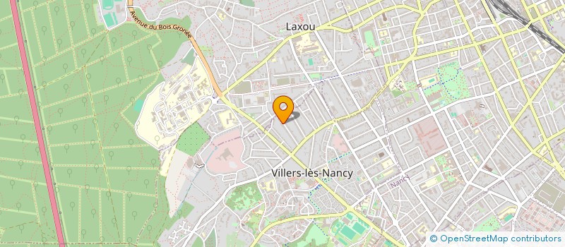 localisation de l'entreprise LES JARDINS DE SAUSSY à VILLERS-LES-NANCY