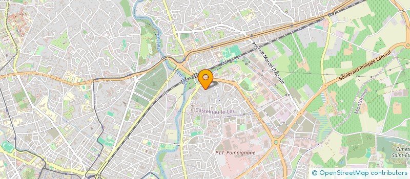localisation de l'entreprise LES JARDINS DE SOPHIA à CASTELNAU-LE-LEZ