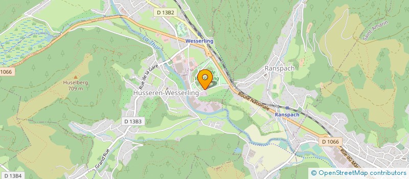localisation de l'entreprise LES JARDINS DE WESSERLING à HUSSEREN-WESSERLING