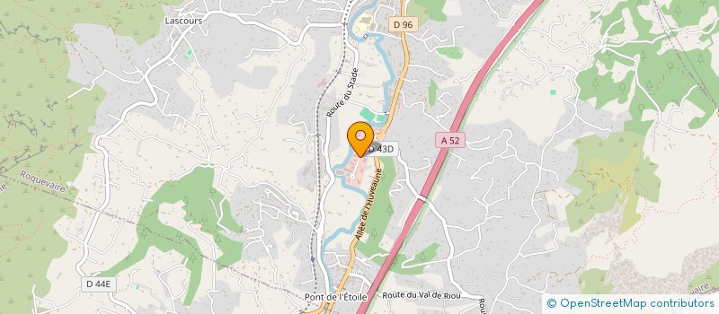 localisation de l'entreprise LES JARDINS DES ALPILLES  ROQUEVAIRE