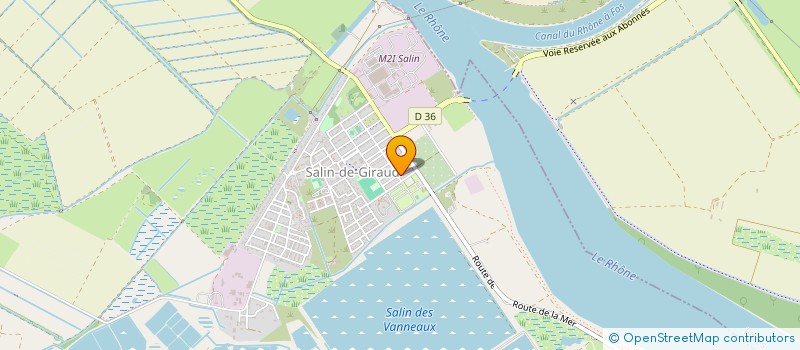 localisation de l'entreprise LES JARDINS DES ALYSCAMPS  ARLES