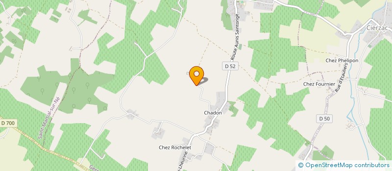 localisation de l'entreprise LES JARDINS DES COUTURES  GERMIGNAC