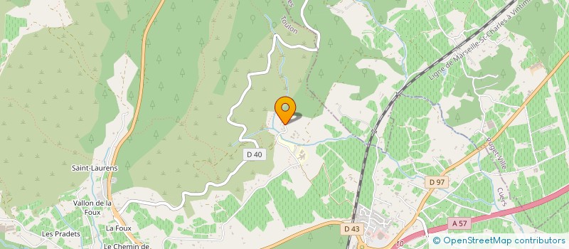 localisation de l'entreprise LES JARDINS DES POSSIBLES  PUGET-VILLE