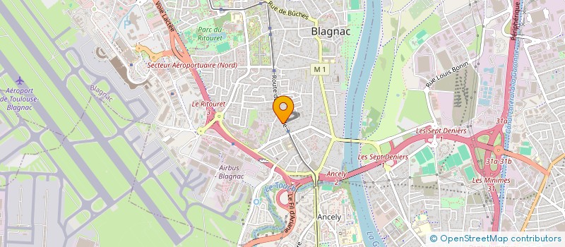 localisation de l'entreprise LES JARDINS DES SAULES  BEAUZELLE