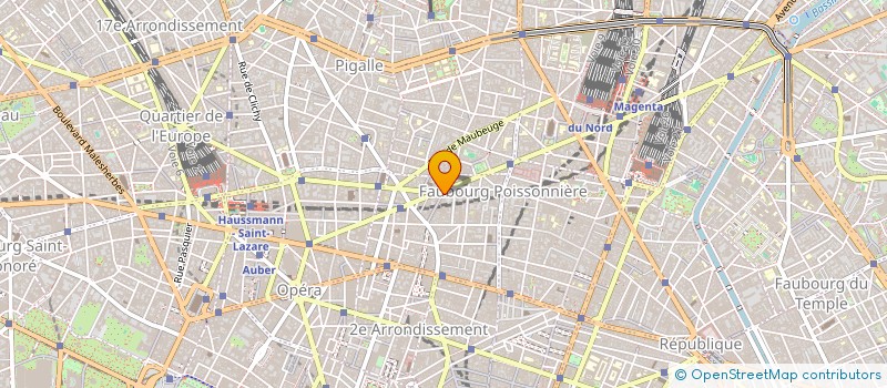 localisation de l'entreprise LES JARDINS DU BEL EBAT à PARIS