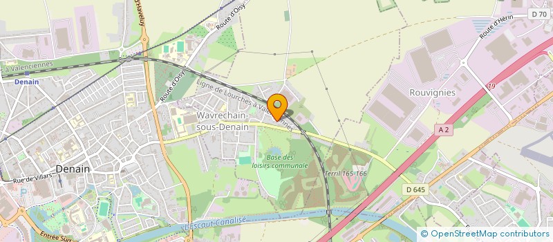 localisation de l'entreprise LES JARDINS DU CONSUL  WAVRECHAIN-SOUS-DENAIN