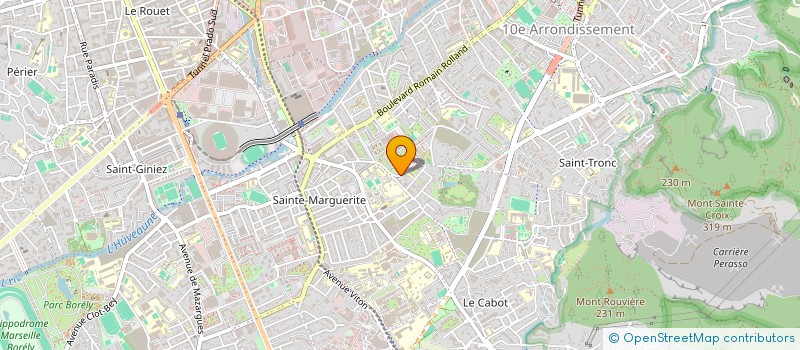 localisation de l'entreprise LES JARDINS DU PARTAGE à MARSEILLE