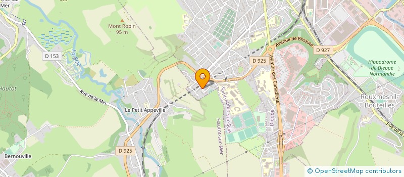localisation de l'entreprise LES JARDINS DU PARTAGE  DIEPPE