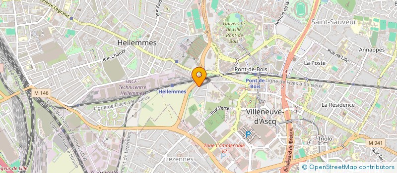 localisation de l'entreprise LES JARDINS DU PARTAGE à LILLE