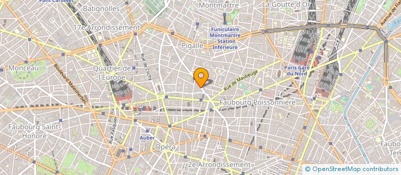 localisation de l'entreprise LES JARDINS DU PRIEURE à PARIS