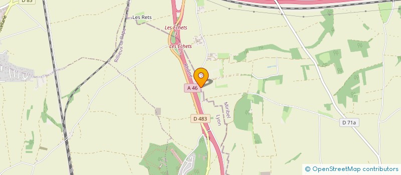 localisation de l'entreprise LES JARDINS DU PRINTEMPS  RILLIEUX-LA-PAPE