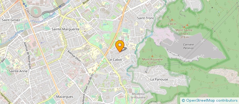 localisation de l'entreprise LES JARDINS DU PUITS à MARSEILLE