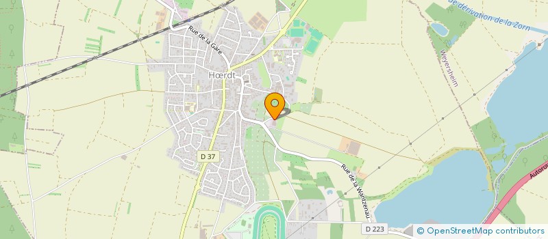 localisation de l'entreprise LES JARDINS DU RIED  HRDT