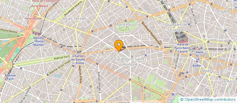 localisation de l'entreprise LES JARDINS DU ROY  PARIS