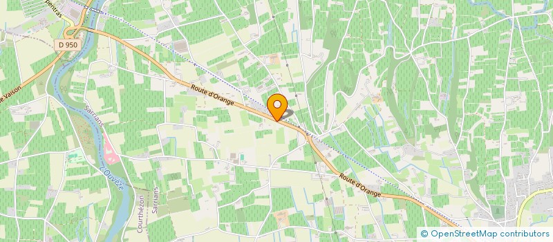 localisation de l'entreprise LES JARDINS DU SOLEIL à SARRIANS