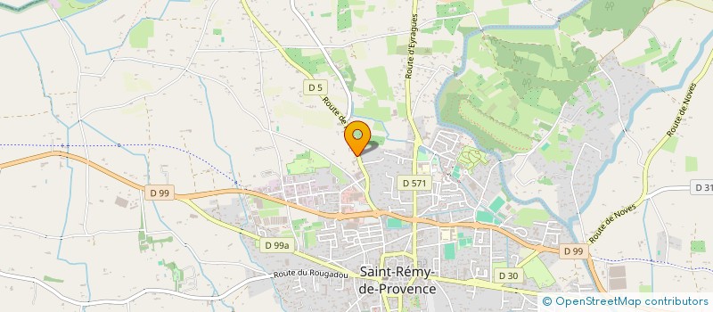 localisation de l'entreprise LES JARDINS DU VIGUEIRAT à ST REMY DE PROVENCE
