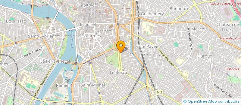 localisation de l'entreprise LES JARDINS MISTRAL à TOULOUSE