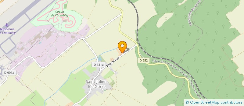 localisation de l'entreprise LES JARDINS OUBLIES  VIEVILLE-EN-HAYE