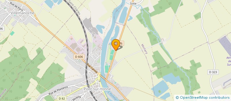 localisation de l'entreprise LES JARDINS PONTELLOIS  MICHERY