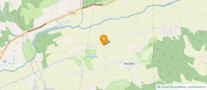 localisation de l'entreprise LES JARDINS RHONAL'PINS  OYTIER-SAINT-OBLAS