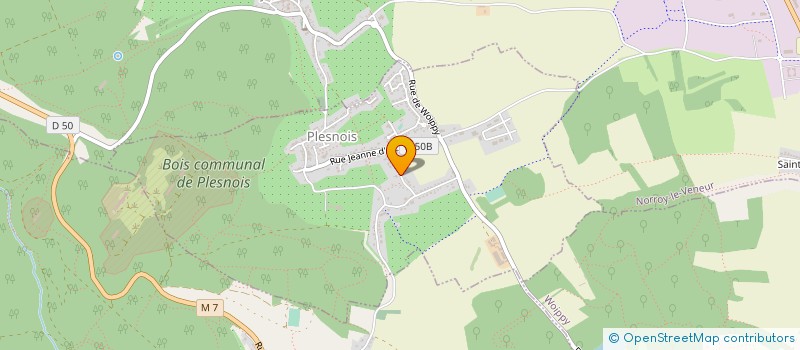 localisation de l'entreprise LES JARDINS VITRES ENERGIE  LA MAXE