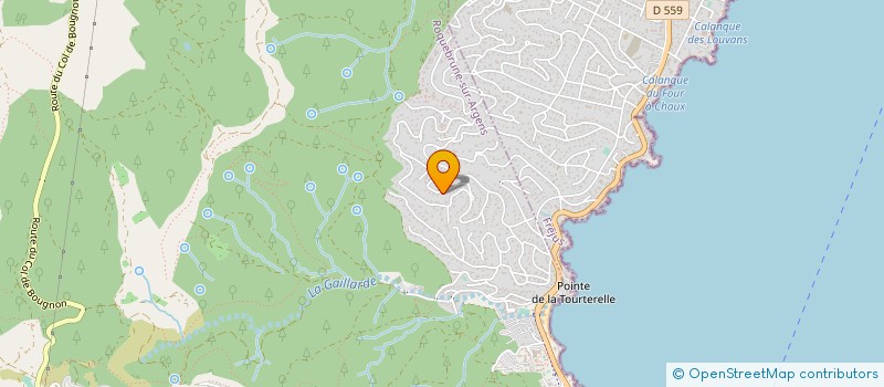 localisation de l'entreprise LES JASMINS DE SAINT-PAUL-EN-FORET à ROQUEBRUNE-SUR-ARGENS