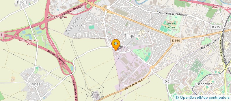 localisation de l'entreprise LES JAVOTTES  ORMES