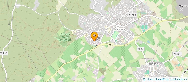 localisation de l'entreprise LES JAZZTRONOTES  MONTARNAUD