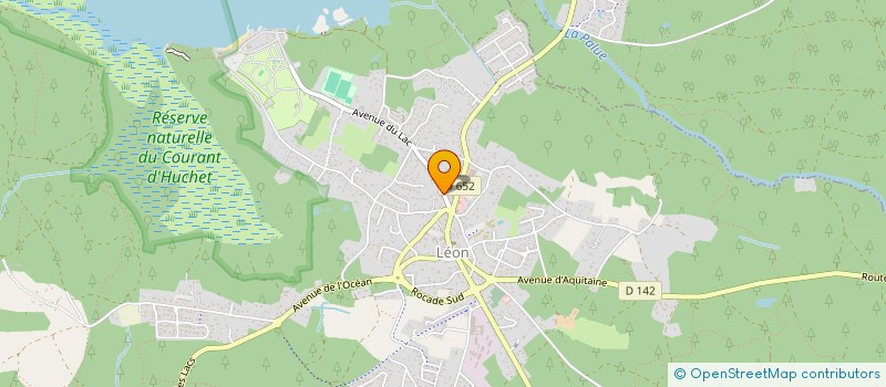 localisation de l'entreprise LES JEANNETTE  LEON