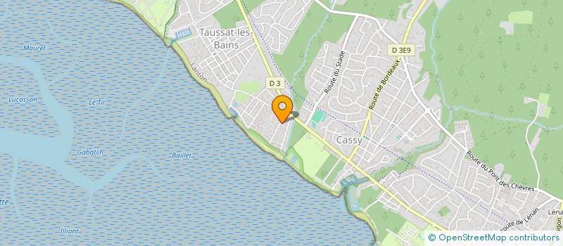 localisation de l'entreprise LES JEANNETTES  LANTON