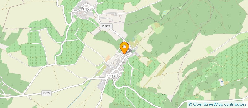 localisation de l'entreprise LES JEUN'S  PROUILLY