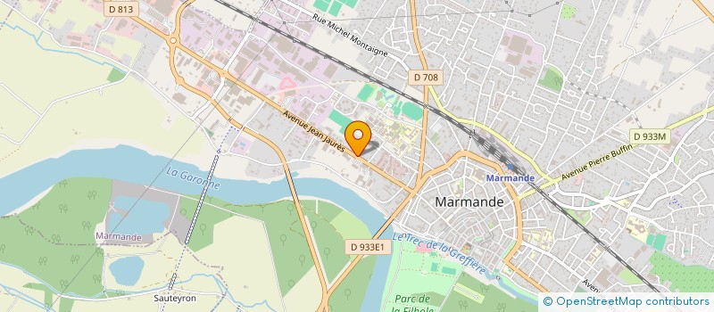 localisation de l'entreprise LES JEUNES BATISSEURS à MARMANDE