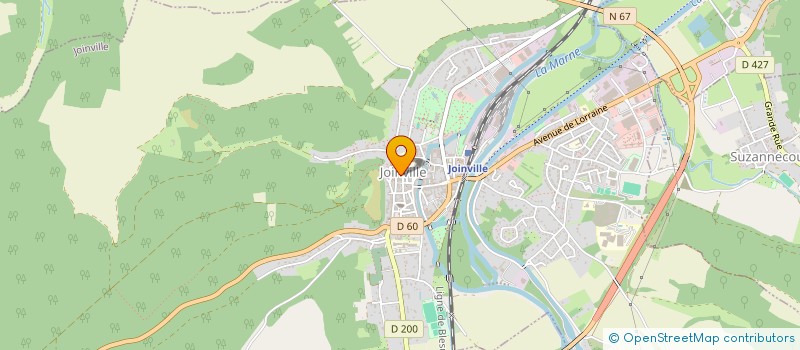 localisation de l'entreprise LES JEUNES DE JOINVILLE à JOINVILLE