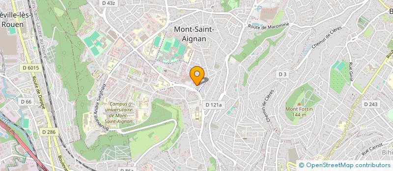 localisation de l'entreprise LES JEUNES DE L'ECOLE DE SPORTS  MONT-SAINT-AIGNAN