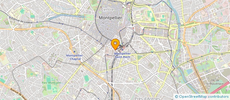 localisation de l'entreprise LES JEUNES DE L'IMMOBILIER DE MONTPELLIER à MONTPELLIER