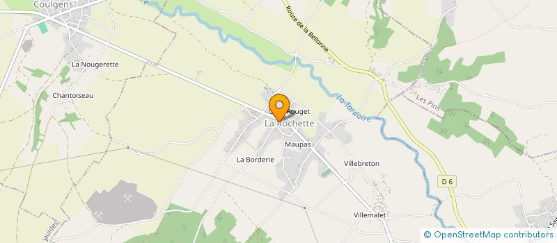 localisation de l'entreprise LES JEUNES DE LA ROCHETTE à LA ROCHETTE