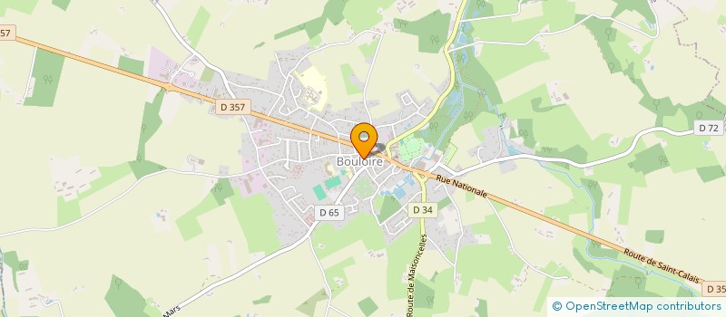 localisation de l'entreprise LES JEUNES DU GESNOIS BILURIEN à BOULOIRE
