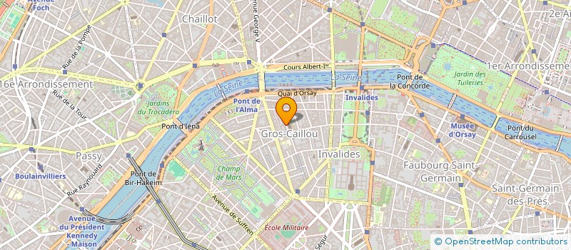 localisation de l'entreprise LES JEUNES ECONOMES à PARIS