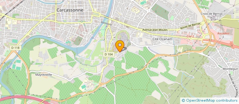 localisation de l'entreprise LES JEUNES EPICURIENS à CARCASSONNE