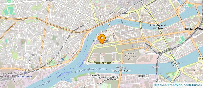 localisation de l'entreprise LES JEUNES EUROPEENS - NANTES à NANTES
