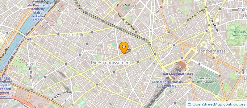 localisation de l'entreprise LES JEUNES MAREES DE PARIS à PARIS