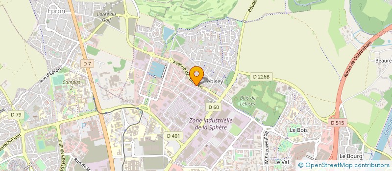 localisation de l'entreprise LES JEUNES POUSSES à HEROUVILLE-SAINT-CLAIR