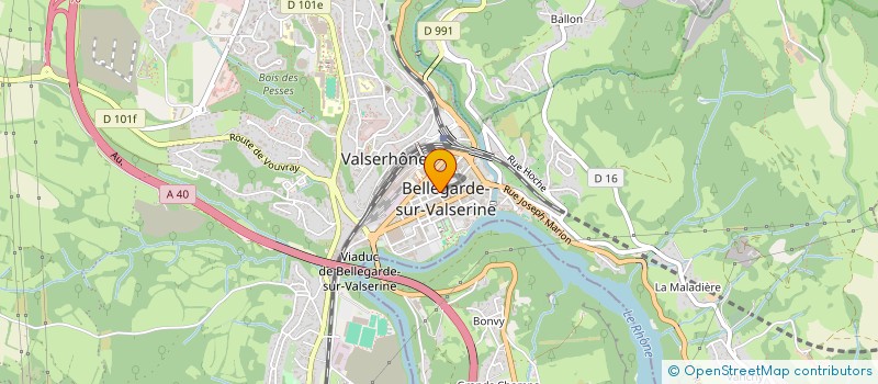 localisation de l'entreprise LES JEUX DE LOIC à VALSERHONE
