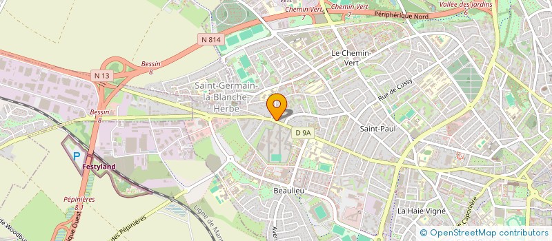 localisation de l'entreprise LES JEUX DE MERLIN à CAEN