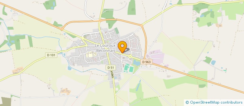 localisation de l'entreprise LES JEUX DU PETIT ANJOU  VAL D'ERDRE-AUXENCE