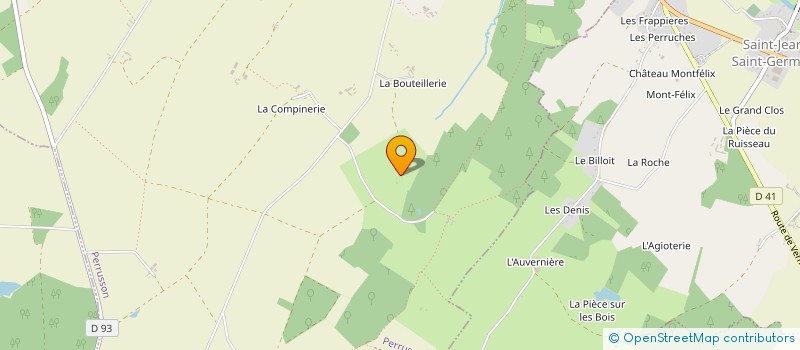 localisation de l'entreprise LES JEUX ILLEGAUX  PERRUSSON