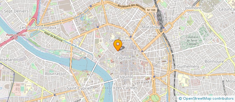 localisation de l'entreprise LES JEUX PASSE TEMPS SARL à TOULOUSE