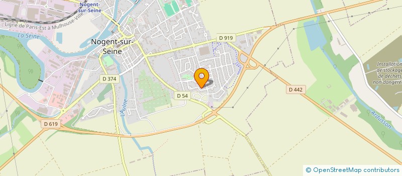 localisation de l'entreprise LES JEUX THEMES  NOGENT-SUR-SEINE